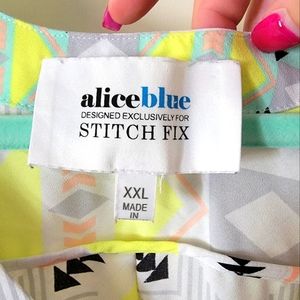 Alice Blue Stitch Fix sleeveless shirt